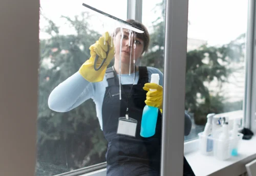 Nettoyage de vitres intérieures et extérieures aux Souhesmes-Rampont